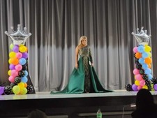 Green Pageant Dress Size 6