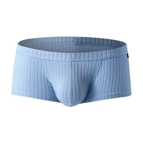 Sexy Herren Unterwäsche niedrig taillierte Slips U Beutel Boxershorts gestreifte Shorts Unterhose - Bild 9 von 11