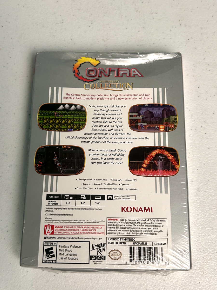 CONTRA ANNIVERSARY COLLECTION CLASSIC EDITION [LIMITED RUN