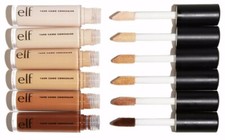 e.l.f 16 HR Camo Concealer Full Coverage Matte Fair Beige Warm Rose, Rich Ebony