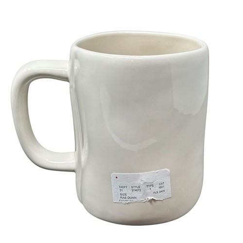 Rae Dunn HELL0 PRETTY Mug Large Coffee Cup Ceramic Magenta LL Farmhouse Gift New - Picture 5 of 8