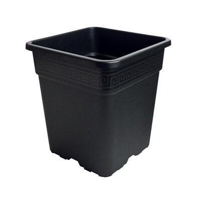 Gro Pro Square Garden Pots Stabilized to Handle the UV Rays