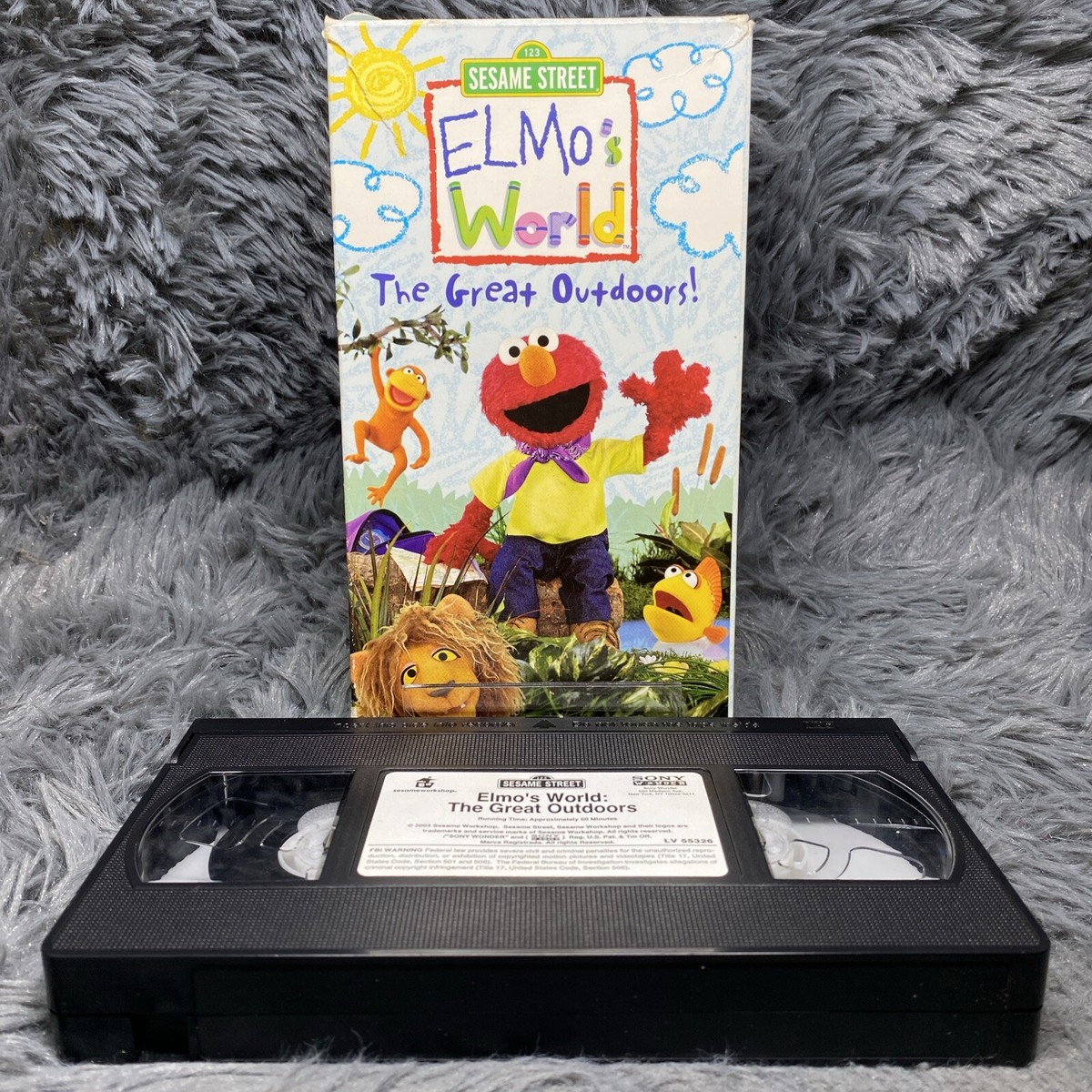 Sesame Street - Elmo's World: The Great Outdoors VHS 2003 Sony