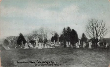 Huntsville Missouri Civil War Military Soldiers Cemetery Vtg Postcard G61
