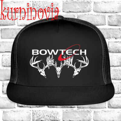 Bowtech Bow Archery Black Trucker Hat Cap Adult Size