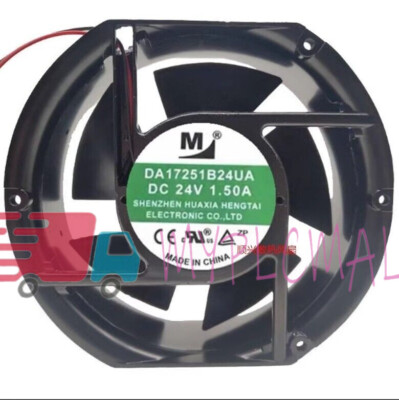 New 1PCS DA17251B24UA 17251 DC24V 1.50A Inverter Cooling Fan