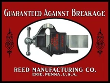 Reed Vice, Mfg. Co. of  Erie, Pennsylvania NEW Metal Sign:12x16 Ships Free