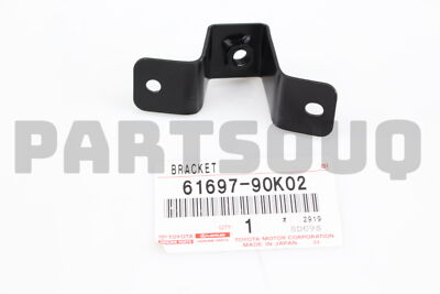 M 6169790K02 Genuine Toyota BRACKET, REAR WHEEL OPENING, NO.3 61697
