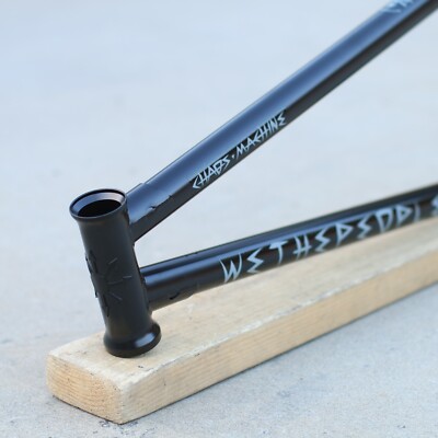 WE THE PEOPLE BMX CHAOS MACHINE BICYCLE FRAME BLACK | eBay