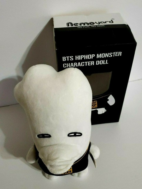 New RAP MON BTS Hiphop Monster Character Doll Plush Rapmaster 10â Stuffed Animal for sale online