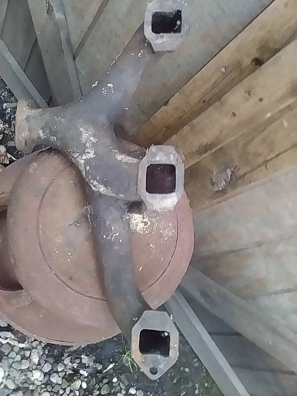 Colector de escape Nash Metropolitan 1200 serie "A" Foto 3 de 3