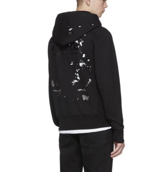 Helmut Lang Standart Painter Logo Hoodie black Men's Small | eBay