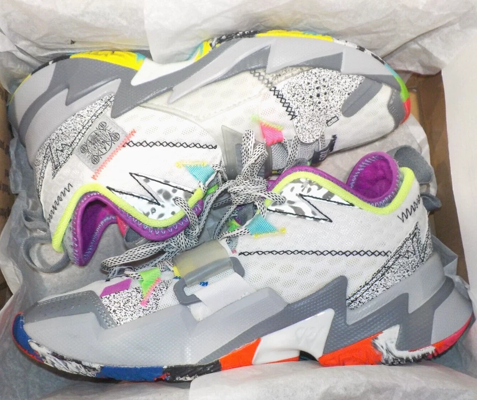 AIR JORDAN почему не Zer0.3 GS низкий классный серый CD5804-100 sz 6,5 молодежи (EUC) - Изображение 4 из 4