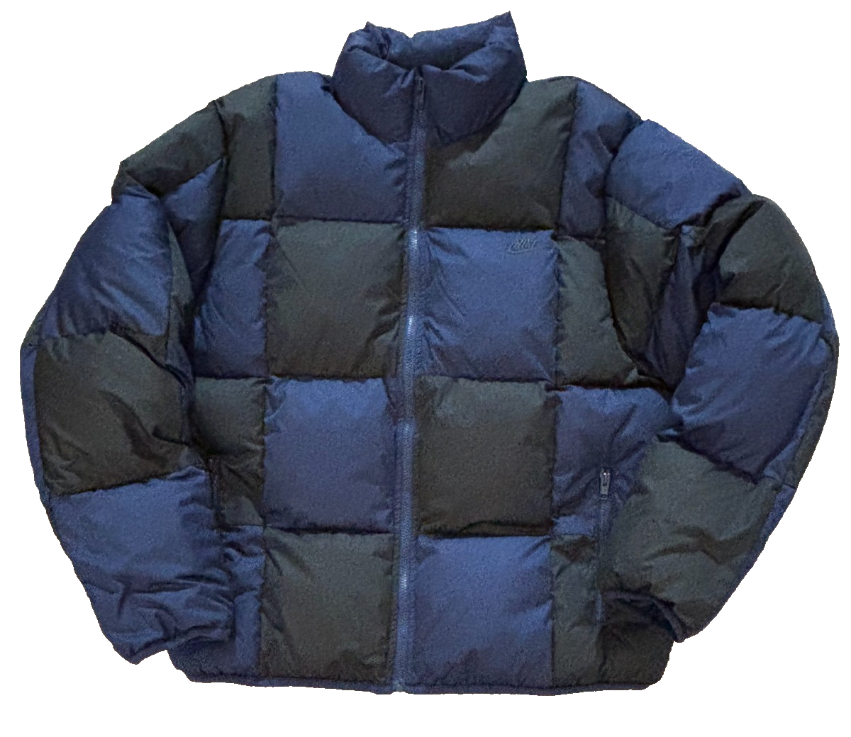 SACAI X NIKE Nike Sportswear Therma FIT Navy Nero Puffer Jacket Taglia Uomo Large FZ0865 410