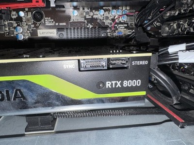 NVIDIA QUADRO RTX 8000 48GB GDDR6 Video Graphics Card VCQRTX8000
