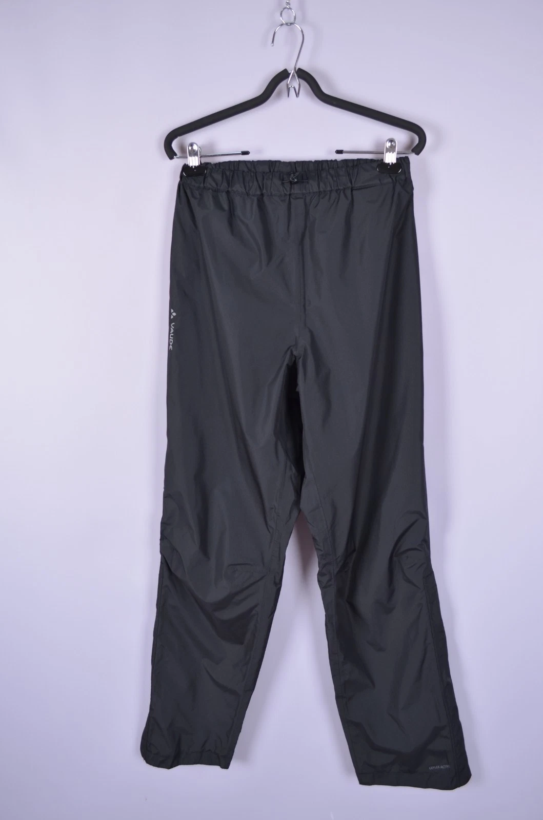 Mens Vaude Fluid II Rain Pants 2L Cycling Waterproof Trousers Size 50 / M