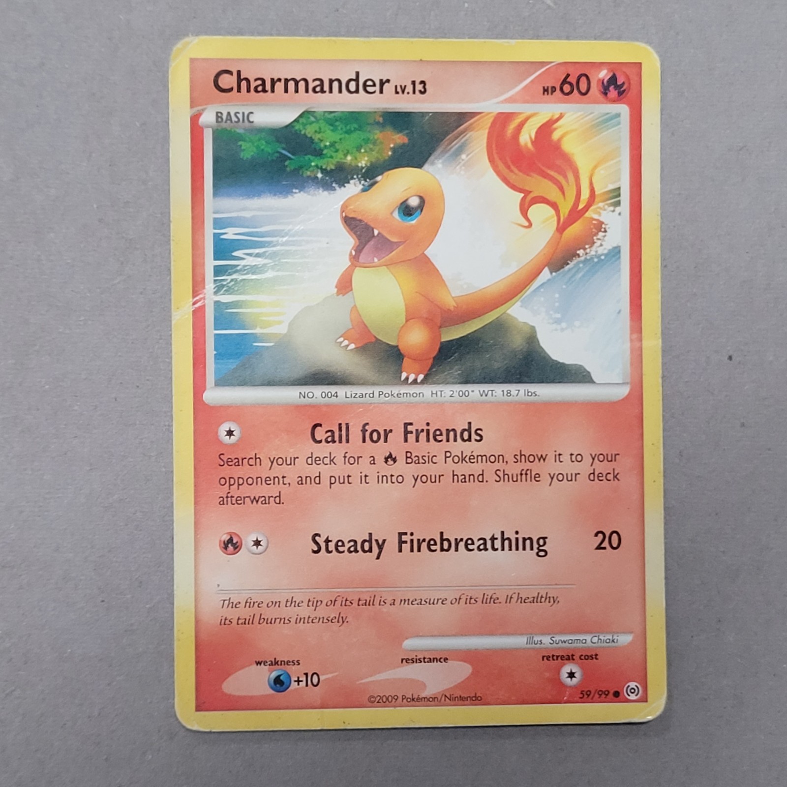 Charmander 59/99 Common Arceus Pokemon Card