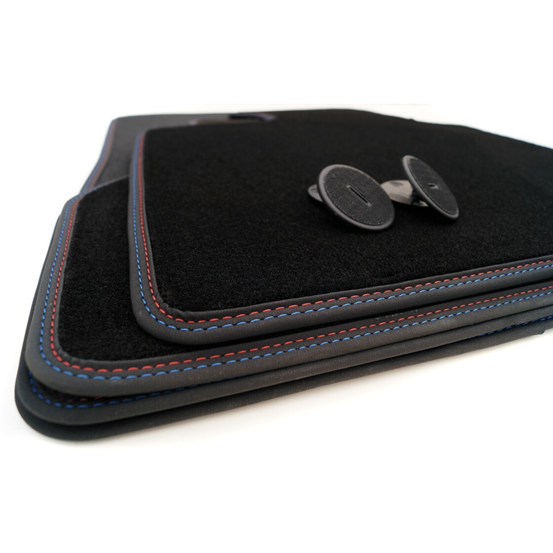 Tapis de sol pour BMW Série 5 F11 Break velours noir 750g/m²