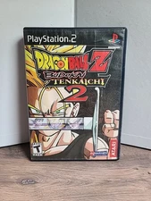 2006 Dragonball Z Budokai Tenkaichi 2 PS2 No Manual Tested & Works Black Label