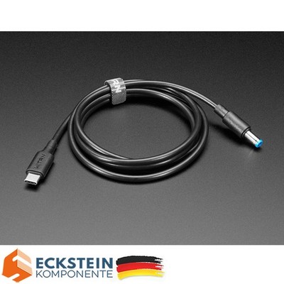 Adafruit USB Typ C 3.1 PD zu 5,5 mm Barrel Jack Kable - 15V 5A Ausgang 5451