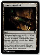 MTG Riveteers Overlook Commander: Lorwyn Eclipsed LP Magic The Gathering