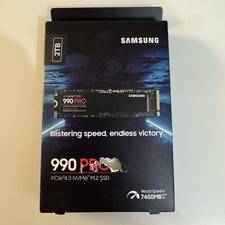 Samsung 990 PRO 2TB M.2 NVME PCIE 4.0 V-NAND Internal SSD MZ