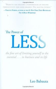 The Power of Less: The Fine Art of Limiting Yoursel... | Buch | Zustand sehr gut