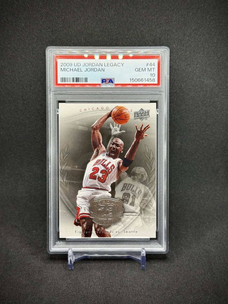 Michael Jordan 2009 Upper Deck Legacy #44 PSA 10 Gem Mint Chicago