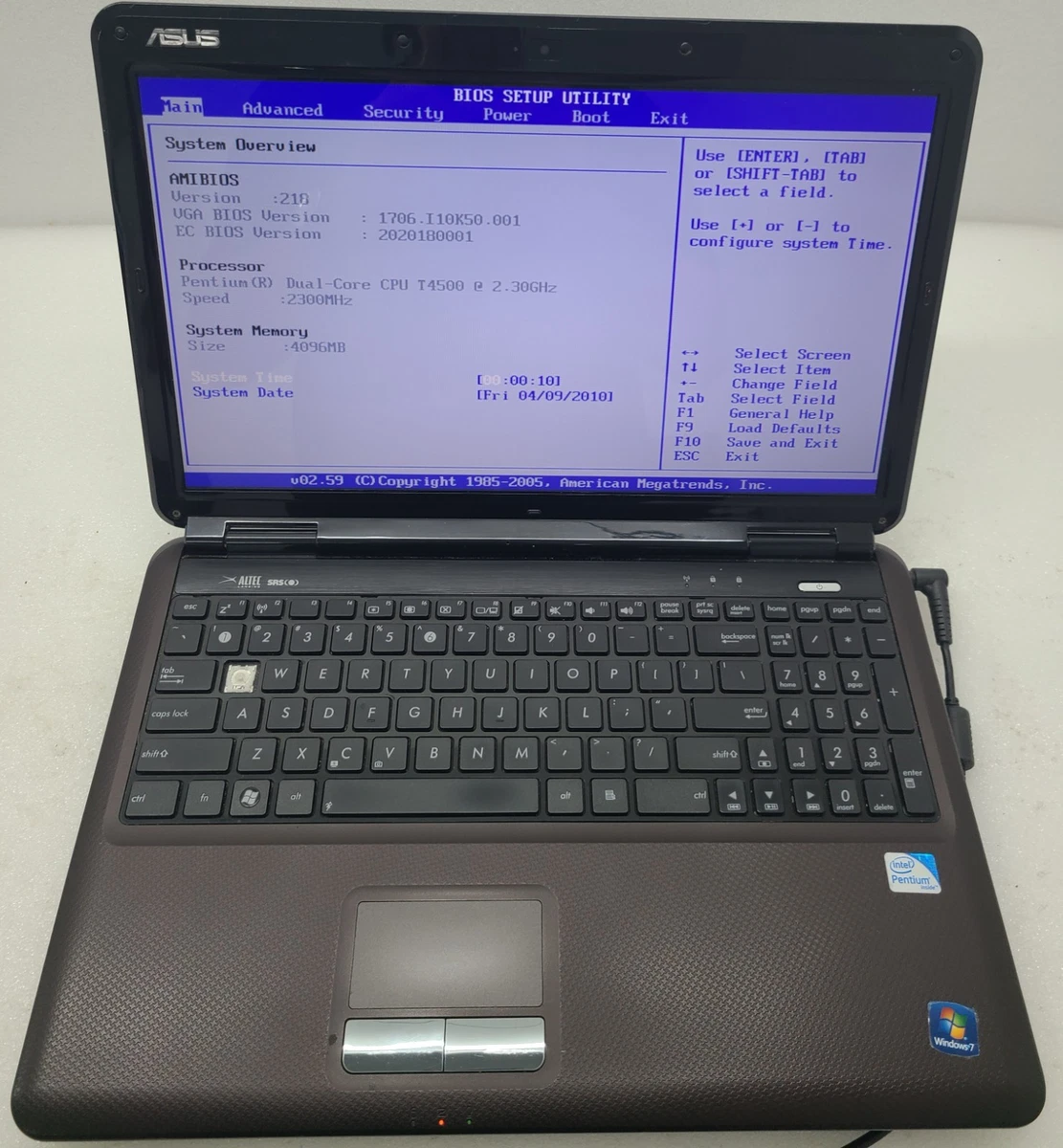 ASUS Intel Pentium Dual-Core PC Laptops & Netbooks 4 GB RAM for