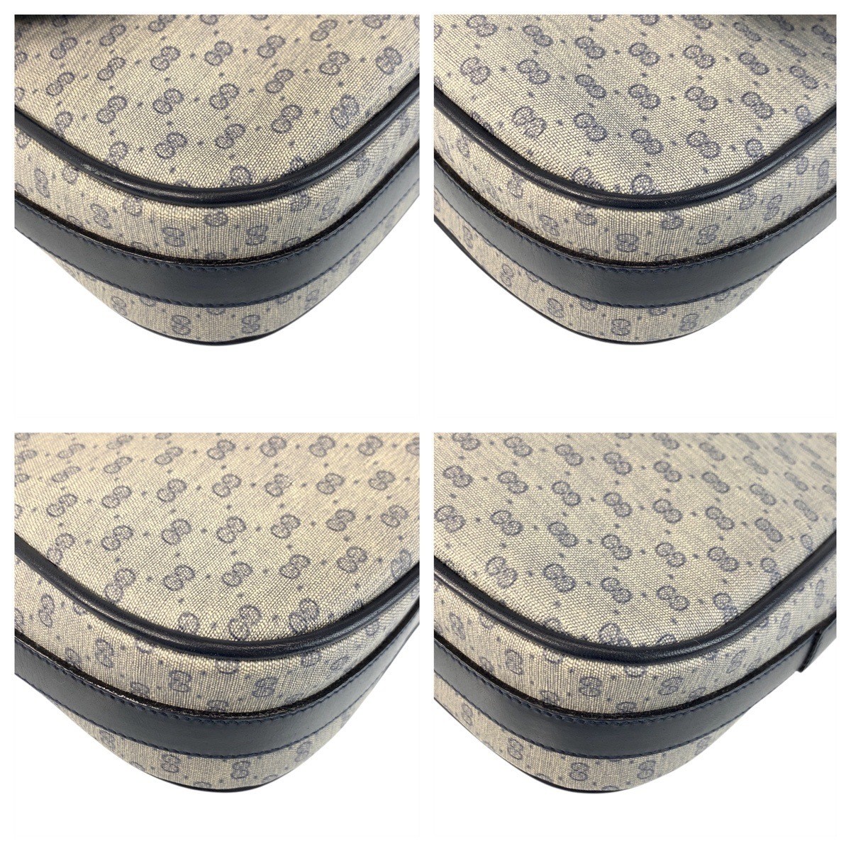 GUCCI Vintage Micro GG Sherry Line GG Supreme Canvas Shoulder Bag Pochette Women thumbnail 3