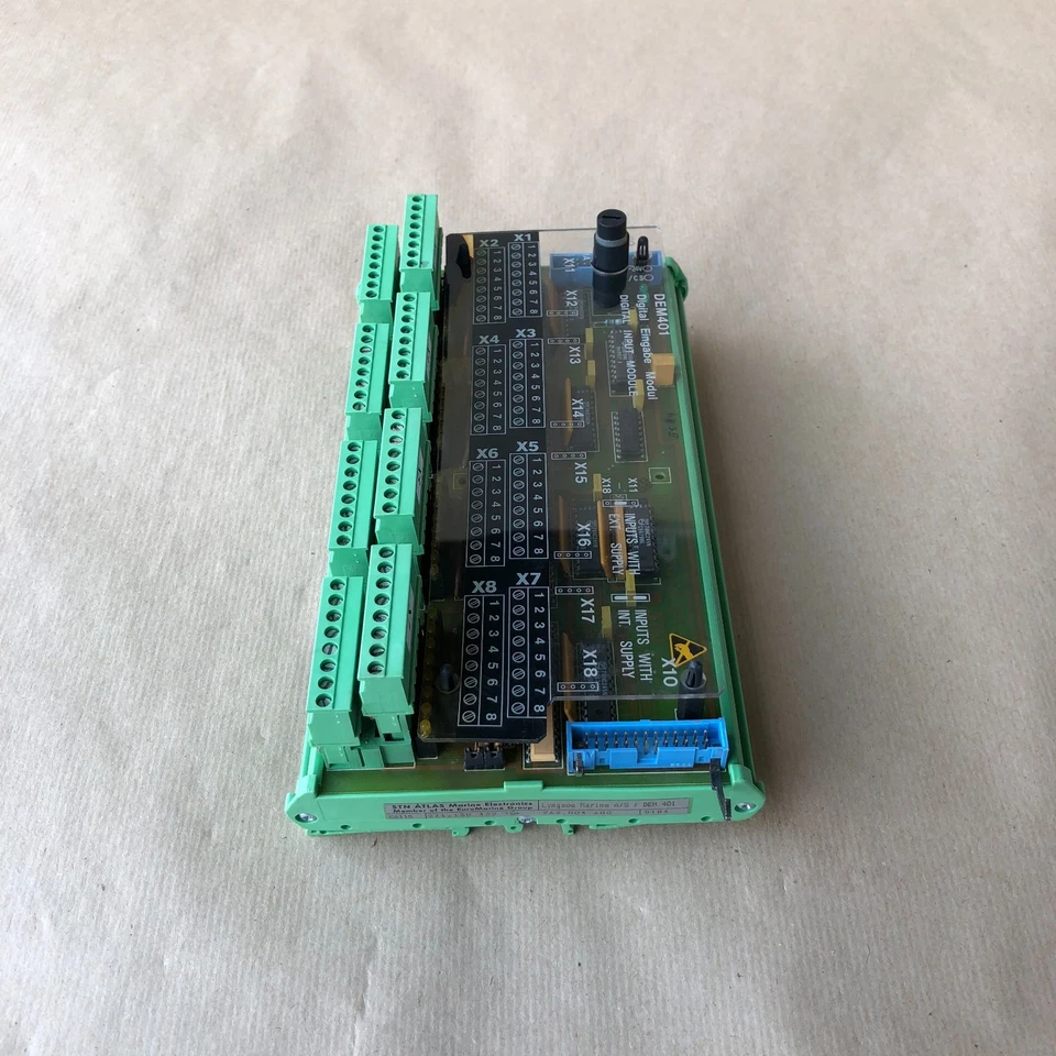 STN ATLAS DEM401 DIGITAL INPUT MODULE 271.130.432.G LYNGSOE MARINE 962.004.600 - Image 3 of 4
