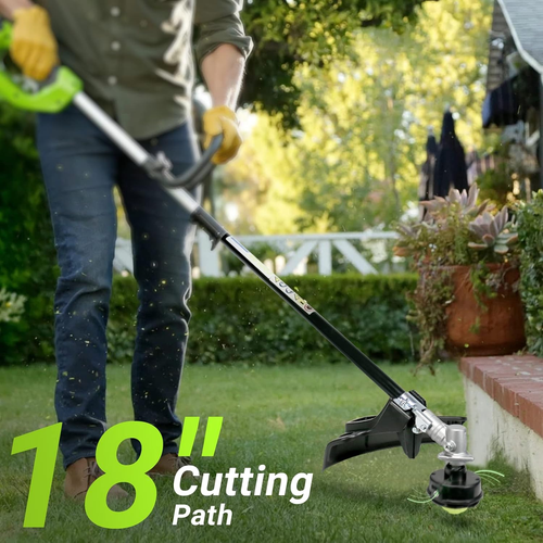 18-Inch Straight Shaft Trimmer Attachment (String Trimmer Attachment) - Picture 3 of 5