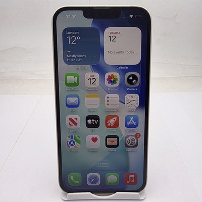 Apple iPhone 14 128GB entsperrt weiß - 86% Batteriezustand - KAMERA ERSATZ
