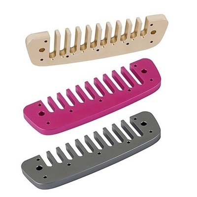 Metal Harmonica Comb 10 Holes Blues Harp Musical Instrument Accessories
