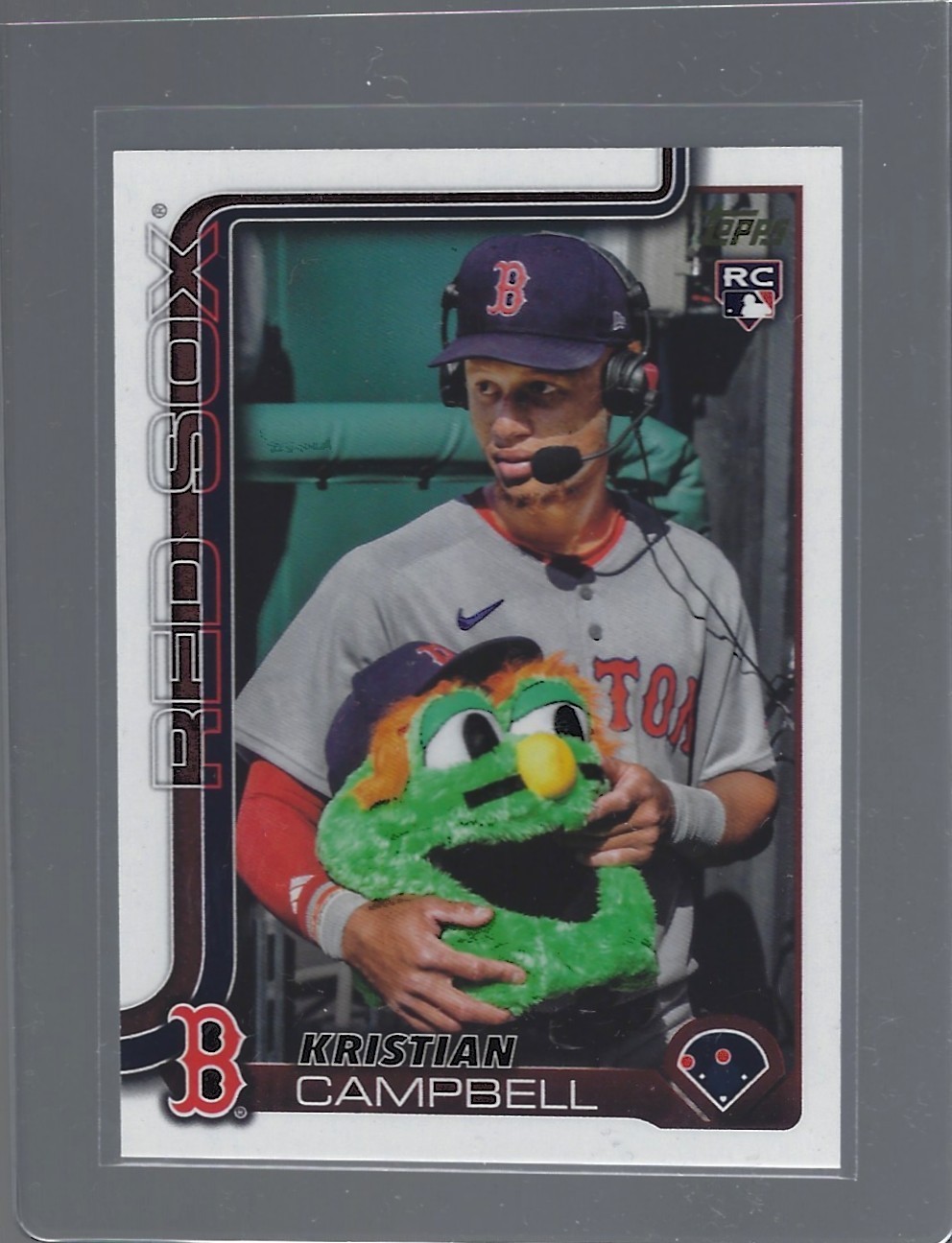 2025 Topps Update Series - Kristian Campbell #US1 Golden Mirror Image Variations