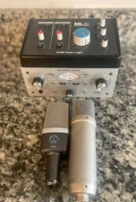Universal Audio Twin 710 Finity , SSL Interface 2 Mics Rode Nt1a And Akg C 214 C