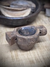 Rustic Wooden Candle Holder / Church Candle Stand / Reclaimed Farmhouse Decor E