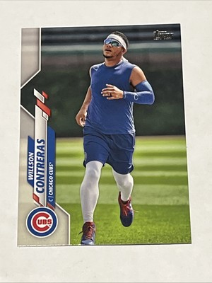 2020 Topps Photo Variation SP (Warming Up) Willson Contreras #665
