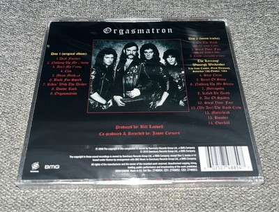 Orgasmatron: Deluxe Edition by Motorhead (New CD)⭐️Buy Any 3 Get