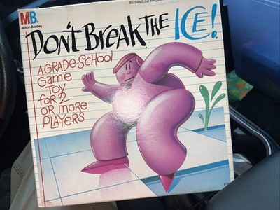 Vintage 1986 Milton Bradley Don't Break the Ice COMPLETE Board Game  Boxed