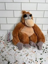 Disney Store King Louie Bean Bag Plush 8" Jungle Book Stuffed Animal w/ Tags