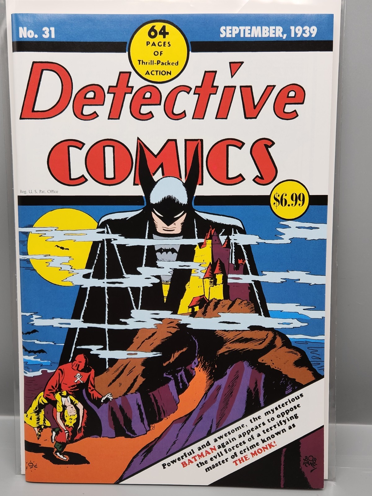 Detective Comics #31 Facsimile Edition REPRINT Bob Kane CVR A 2025/FREE SHIPPING