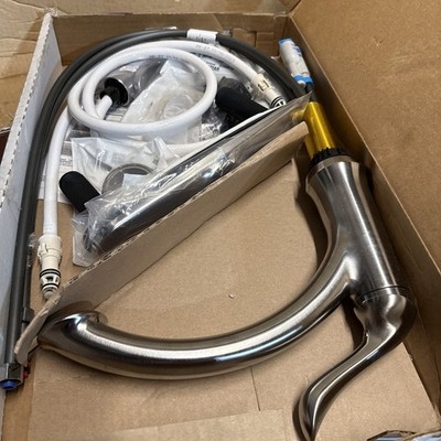Delta 4453-AR-DST Linden Single Handle Side Sprayer Arctic Stainless