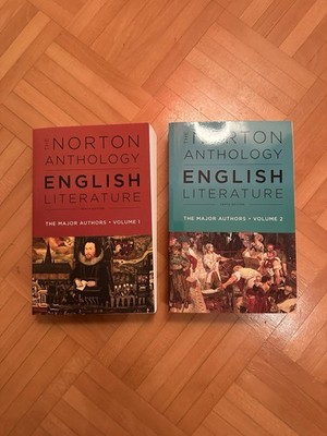 The Norton Anthology of English Literature. The Major Authors Tenth Edition