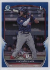2023 Bowman Chrome Prospects Blue Refractor 97/150 Juan Benjamin #BCP-151 07rd
