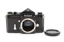 All Works Near MINT Nikon F Eye Level Black 35mm SLR Film Camera Body FromJAPAN