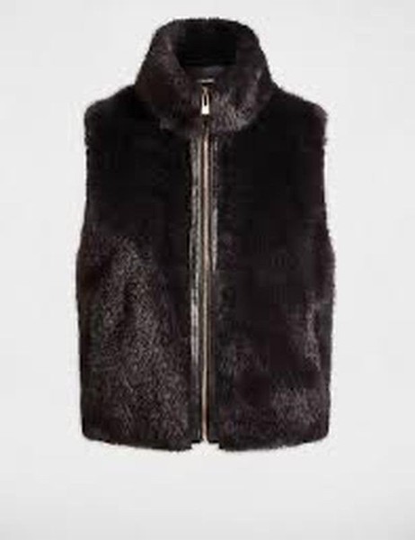 Women Armani Exchange Vest Black Wool 34 / XS / 42