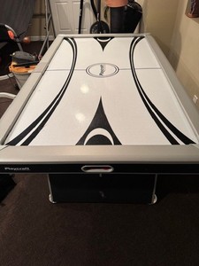 playcraft full size air hockey table-used