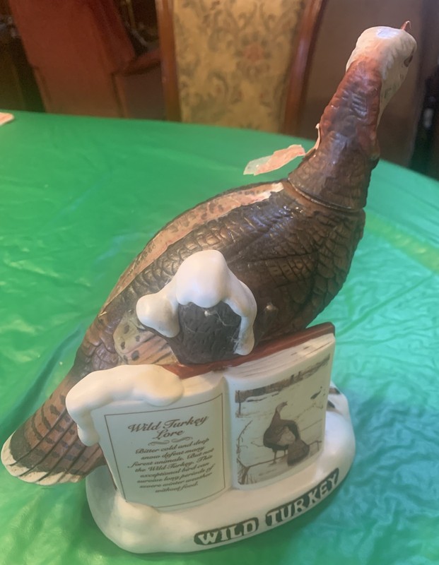 AUSTIN NICHOLS WILD TURKEY LORE SERIES II No.2 1980 LIMITED EDITION PORCELAIN