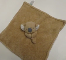 Child of Mine Koala Bear Security Blanket Baby Lovey Brown Carters